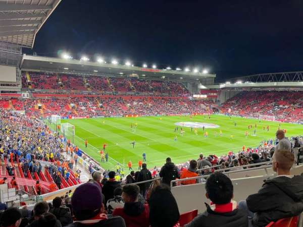 anfield, block: L1, row: 42, seat: 5