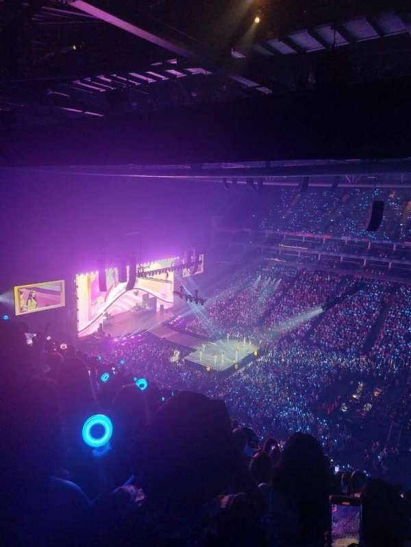The O2, London, block: 405, row: Q, seat: 473