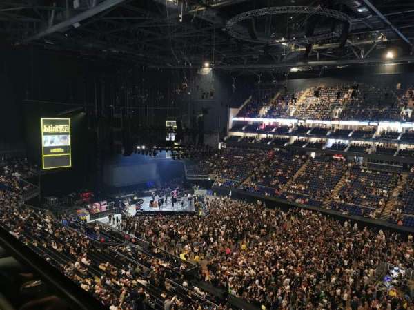The O2, London, block: 405, row: A, seat: 565