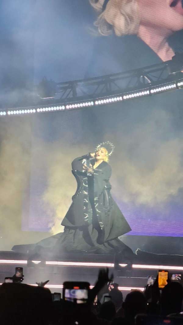 The O2, London, block: 102, row: A, seat: 70