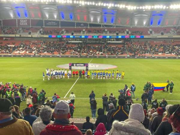 America First Field, block: 19, row: P, seat: 4