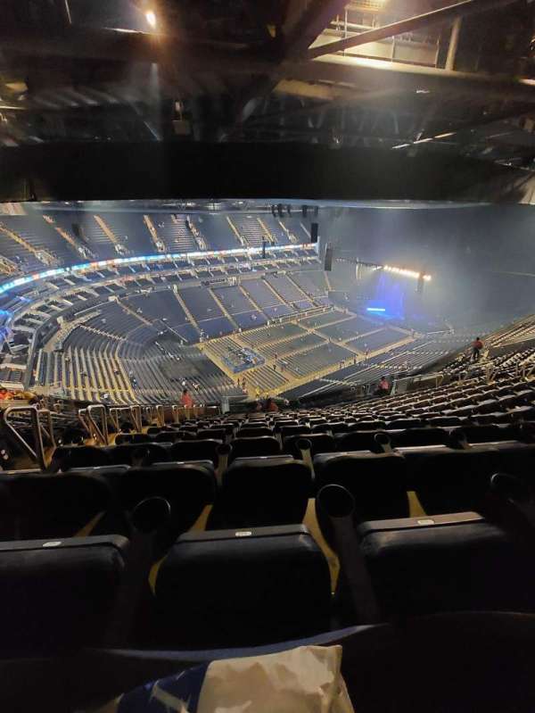 The O2, London, block: 416, row: S, seat: 833