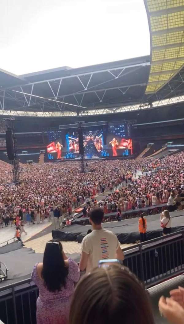 Wembley Stadium, block: 107, row: 33, seat: 130