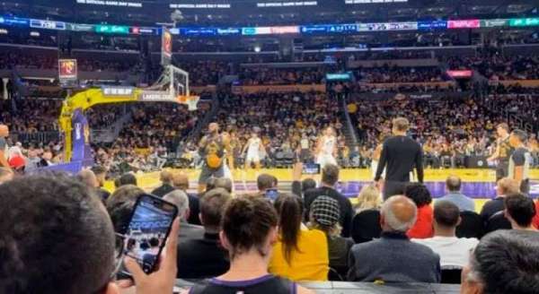 Crypto.com Arena, block: 102, row: 3, seat: 5