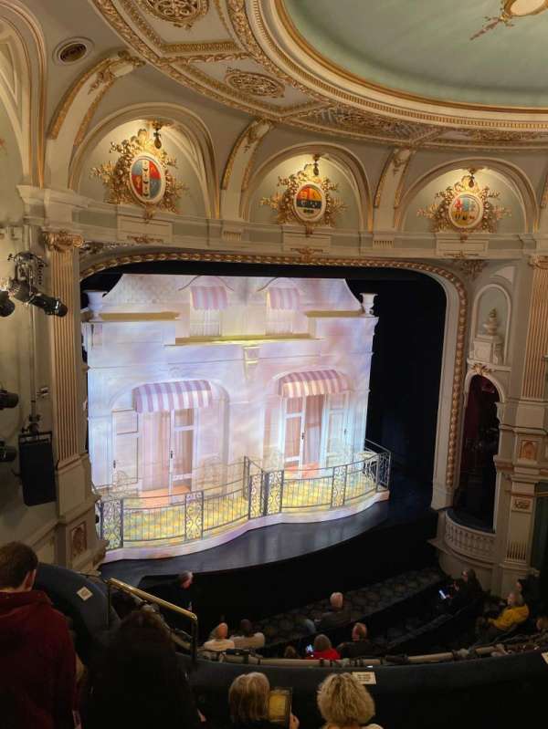 Ambassadors Theatre, block: Box, row: 1, seat: 2