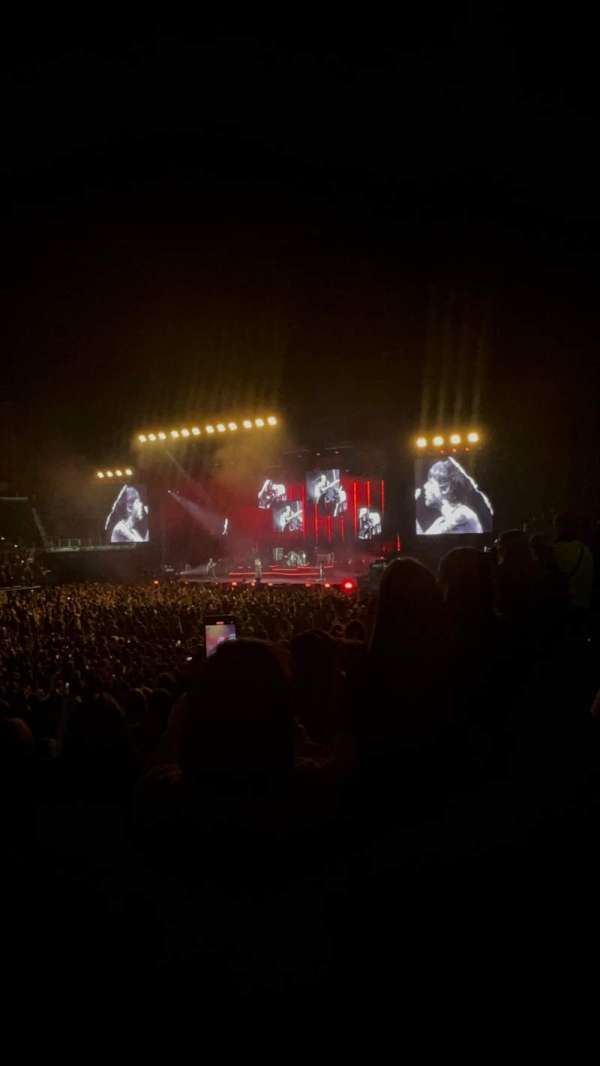 The O2, London, block: 111, row: M, seat: 351
