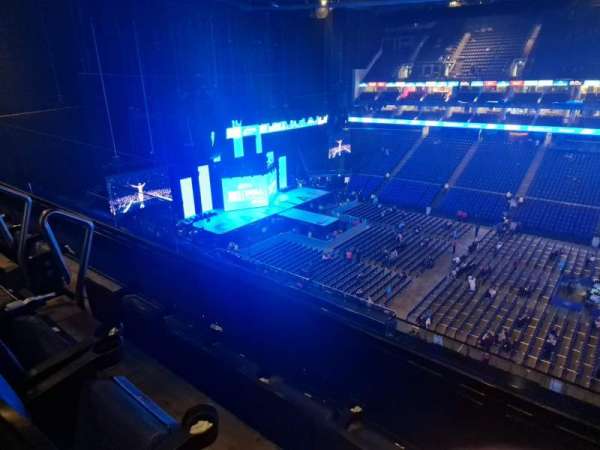 The O2, London, block: 404, row: C, seat: 544