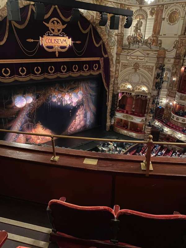 London Coliseum, block: Balcony, row: C, seat: 43