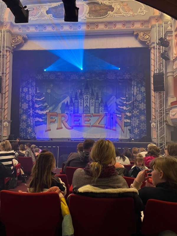 Tivoli Theatre, Aberdeen, block: Stalls, row: J, seat: 10