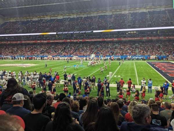 Alamodome, block: 109, row: 11, seat: 5