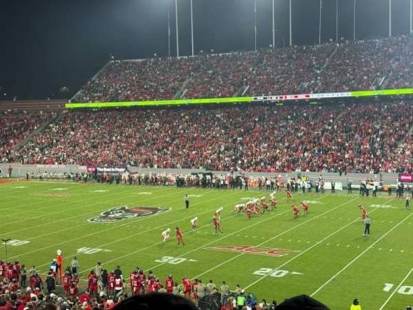 Carter-Finley Stadium, block: 18, row: KK