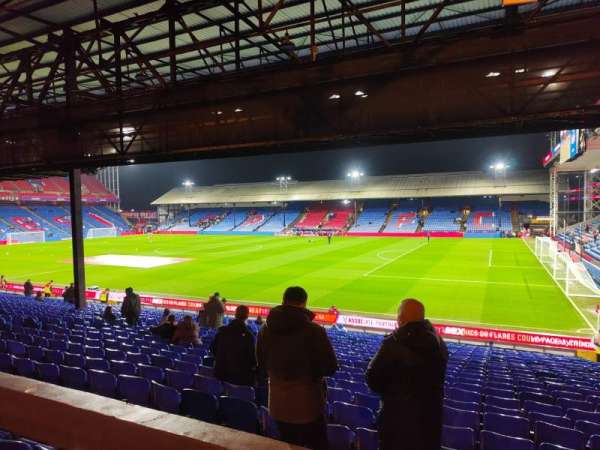 Selhurst Park, block: AW-S, row: 29, seat: 25