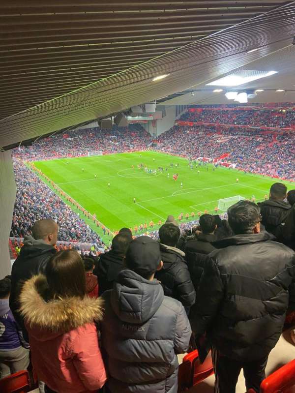 Anfield, block: AU1, row: 34, seat: 5