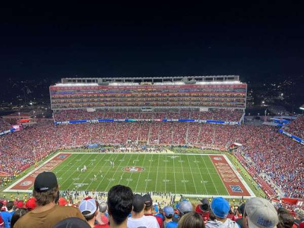 Levi's Stadium, block: 410, row: 26, seat: 16