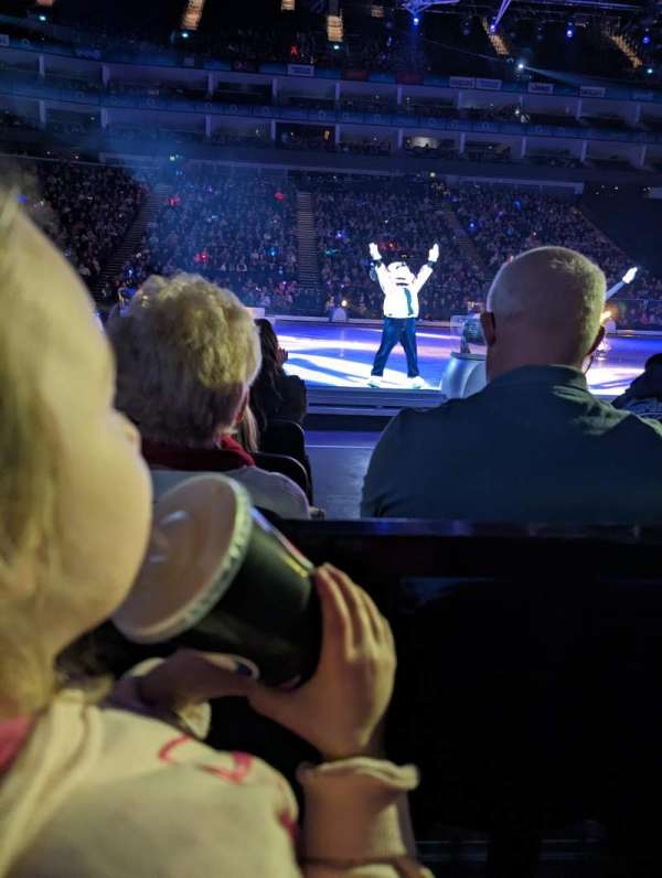 The O2, London, block: 110, row: A, seat: 317