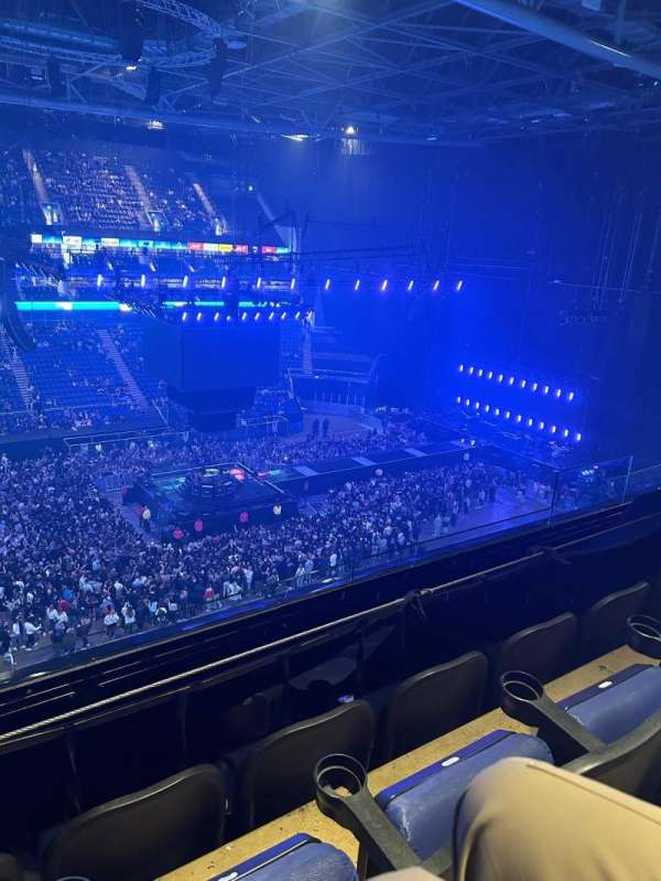The O2, London, block: 419, row: C, seat: 895