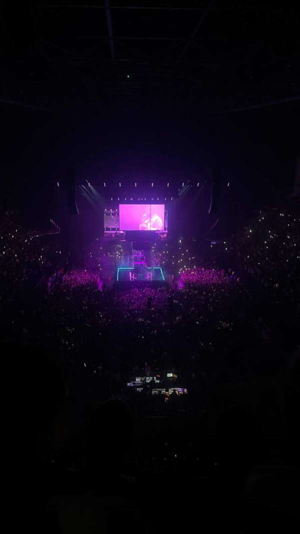 The O2, London, block: 411, row: E, seat: 415