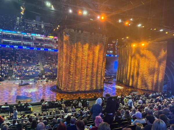 The O2, London, block: 110, row: V, seat: 307