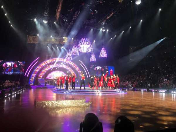 The O2, London, block: floor B1, row: A