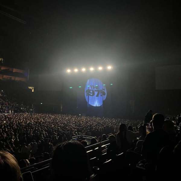 The O2, London, block: 110, row: L, seat: 316