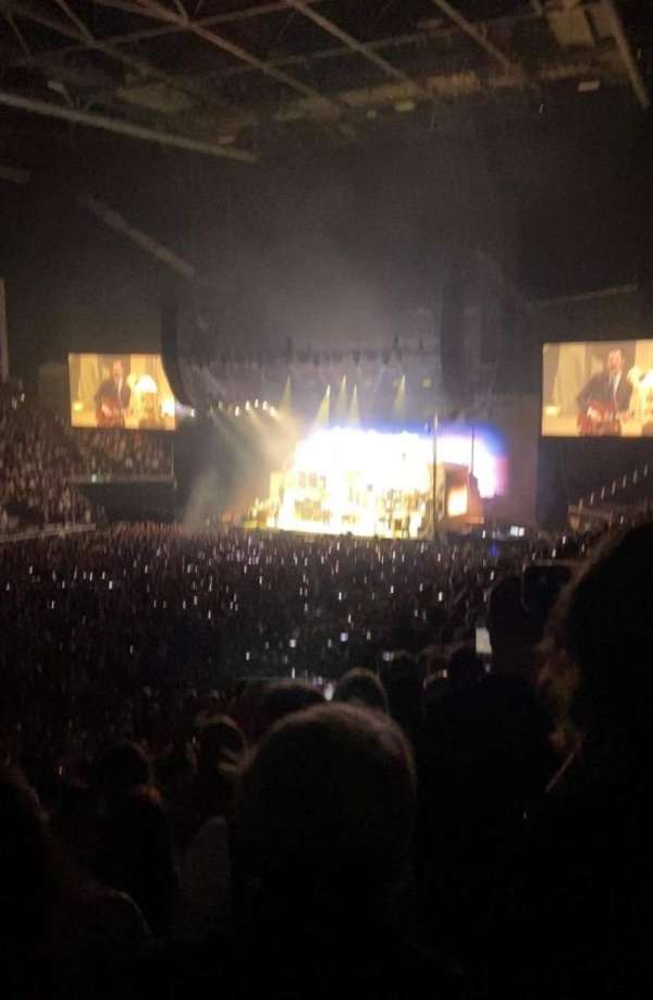 The O2, London, block: 110, row: Z, seat: 280
