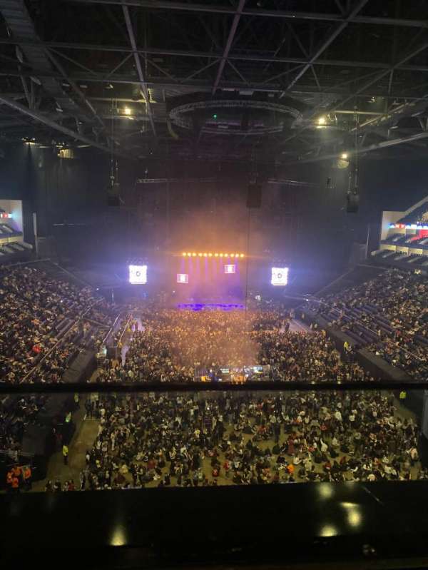 The O2, London, block: 411, row: A, seat: 699
