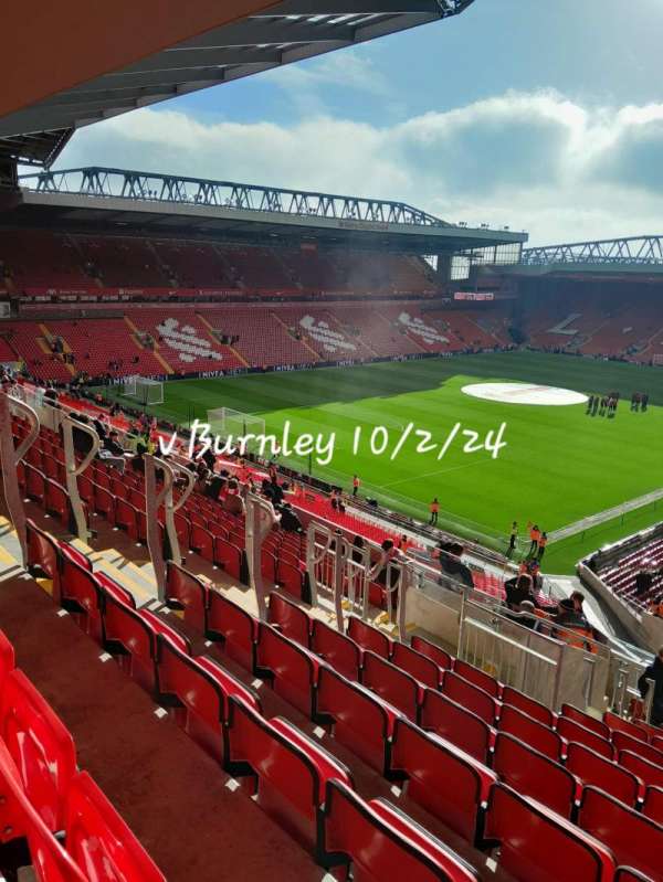 Anfield, block AU8, home of Liverpool FC, page 1