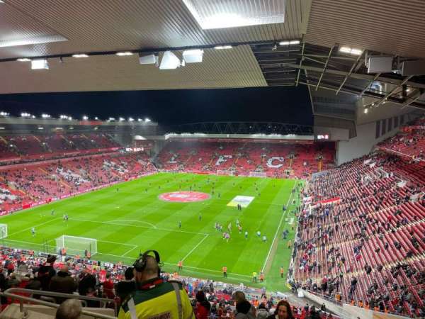 Anfield, block: AU7, row: 27, seat: 197