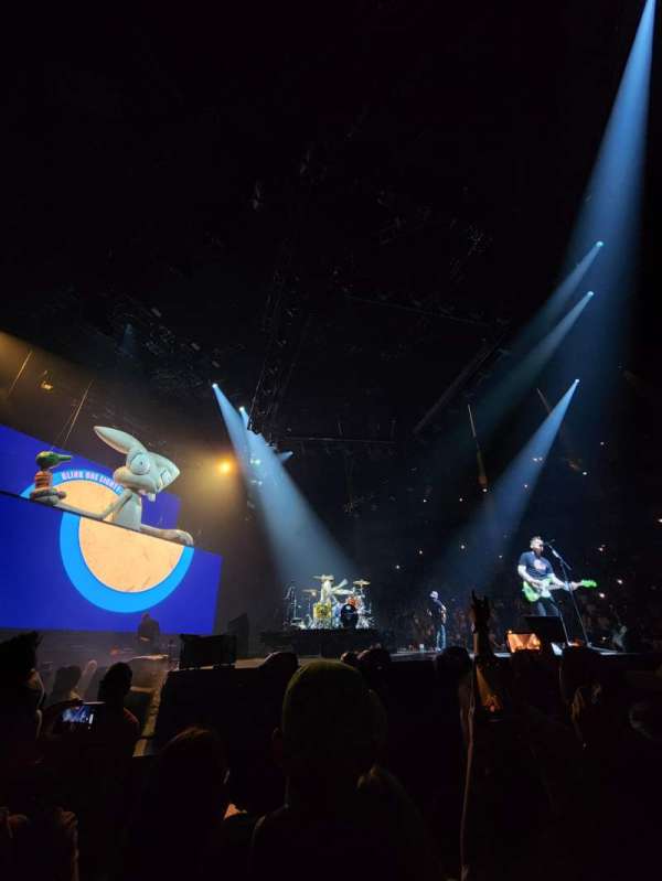 The O2, London, block: Standing, row: Front