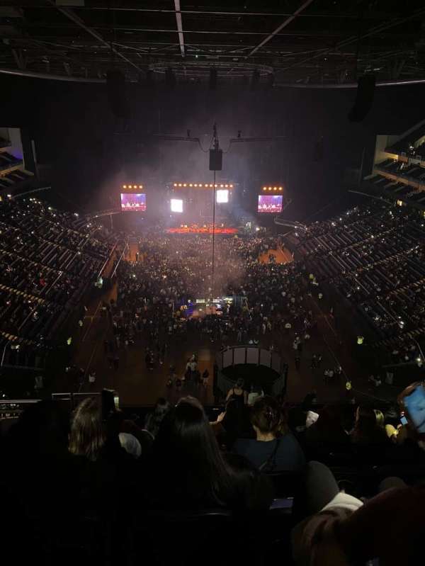 The O2, London, block: 411, row: N, seat: 42