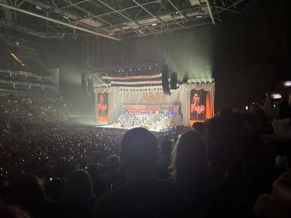 The O2, London, block: 110, row: U, seat: 307