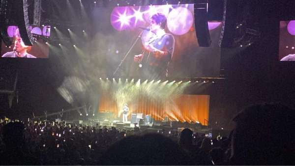 The O2, London, block: 110, row: K, seat: 316