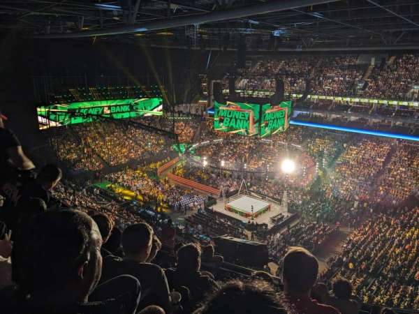 The O2, London, block: 406, row: M, seat: 595