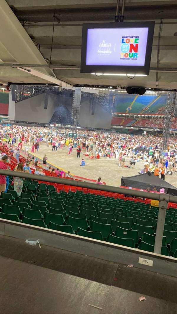 Principality Stadium, block: M29, row: 14, seat: 24