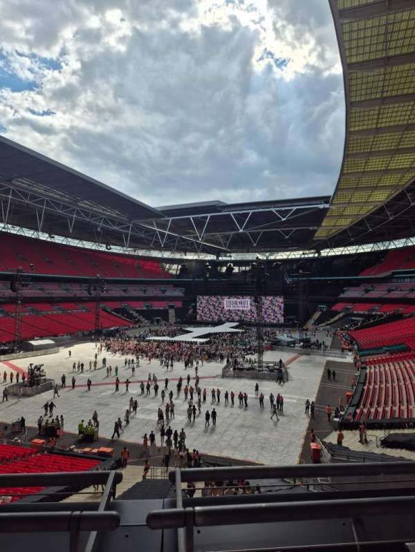 Wembley Stadium, block: 210, row: 2, seat: 201