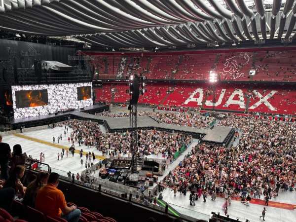 Johan Cruijff ArenA, block: 405, row: 7, seat: 65