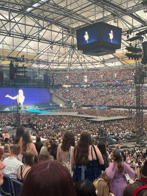 Veltins-Arena, block: L, row: 21, seat: 13