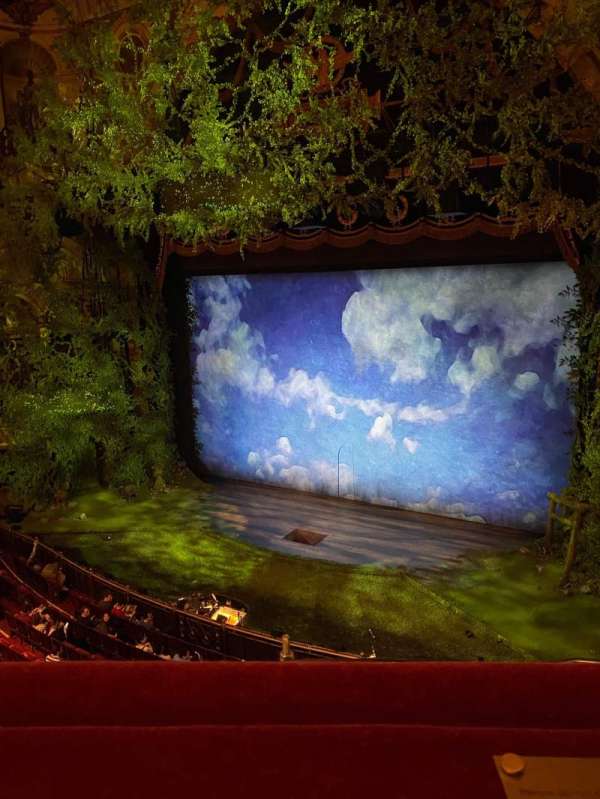 London Coliseum, block: Upper Circle, row: A, seat: 5