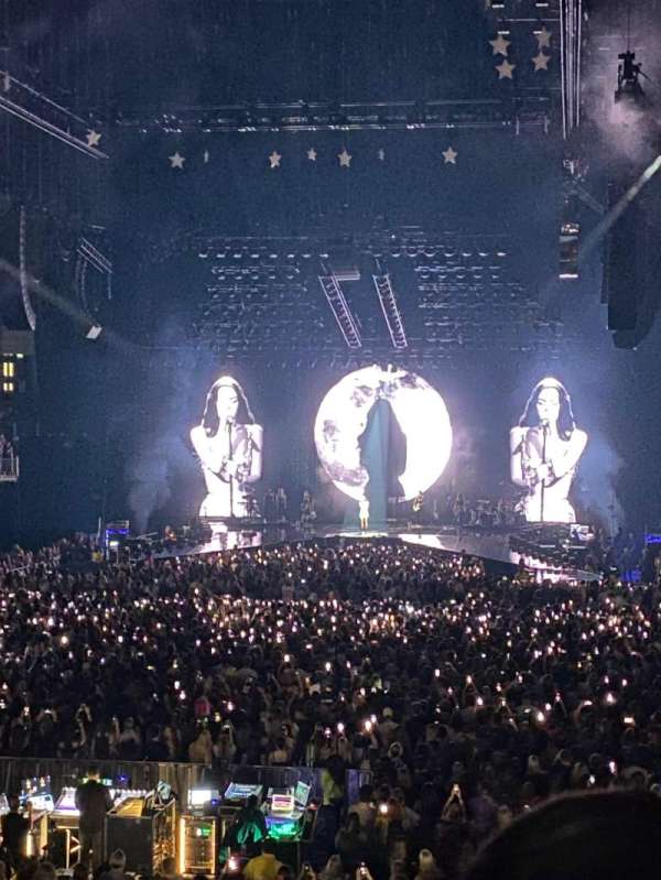 The O2, London, block: 107, row: S, seat: 224