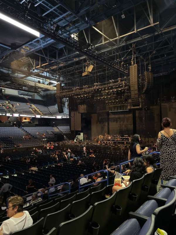 Toyota Arena, block: 105, row: L, seat: 9