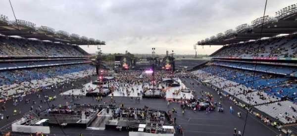 Croke Park, block: 717, row: A, seat: 20
