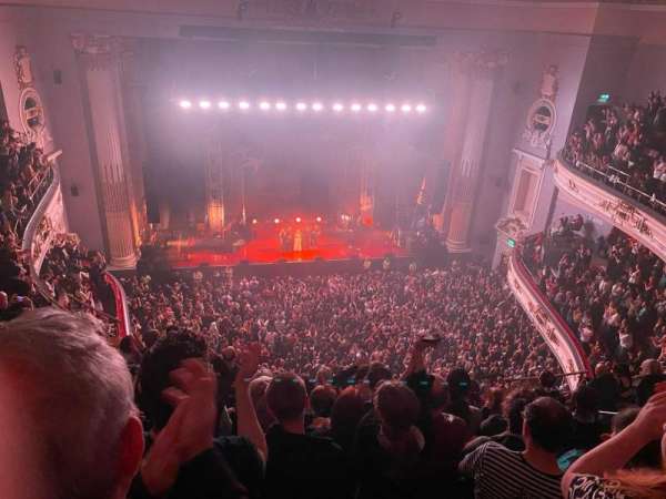 Usher Hall, block: Upper Circle, row: J, seat: 56