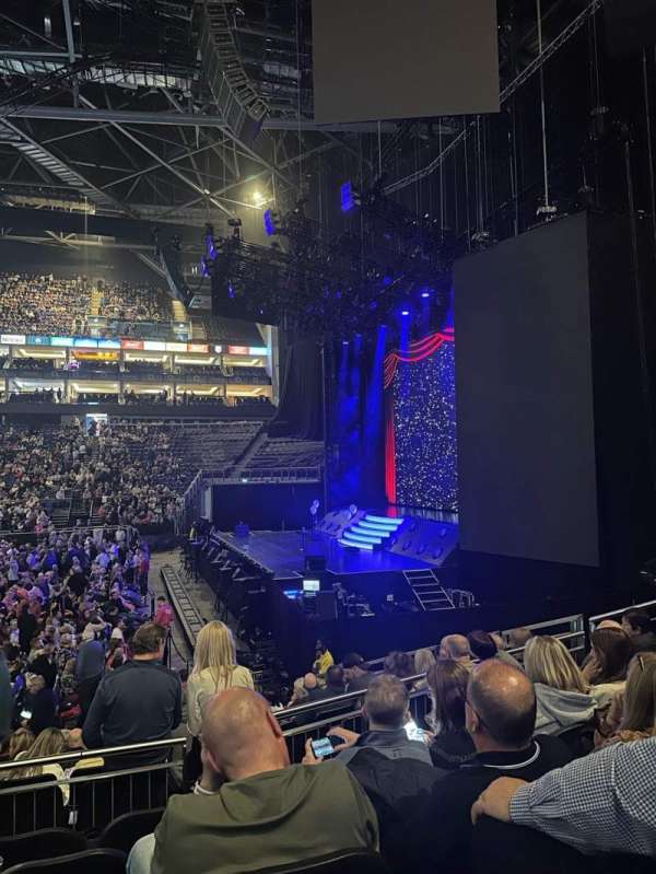 The O2, London, block: 112, row: M, seat: 386
