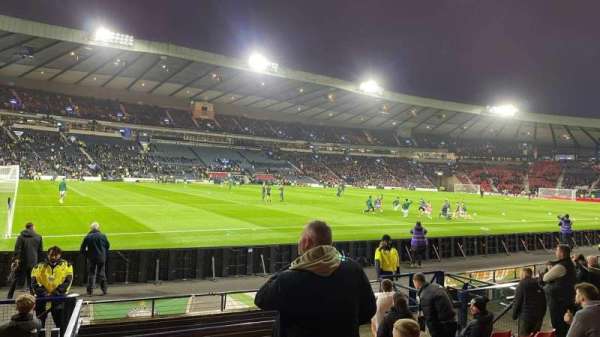 Hampden Park, block: D5, row: J, seat: 103