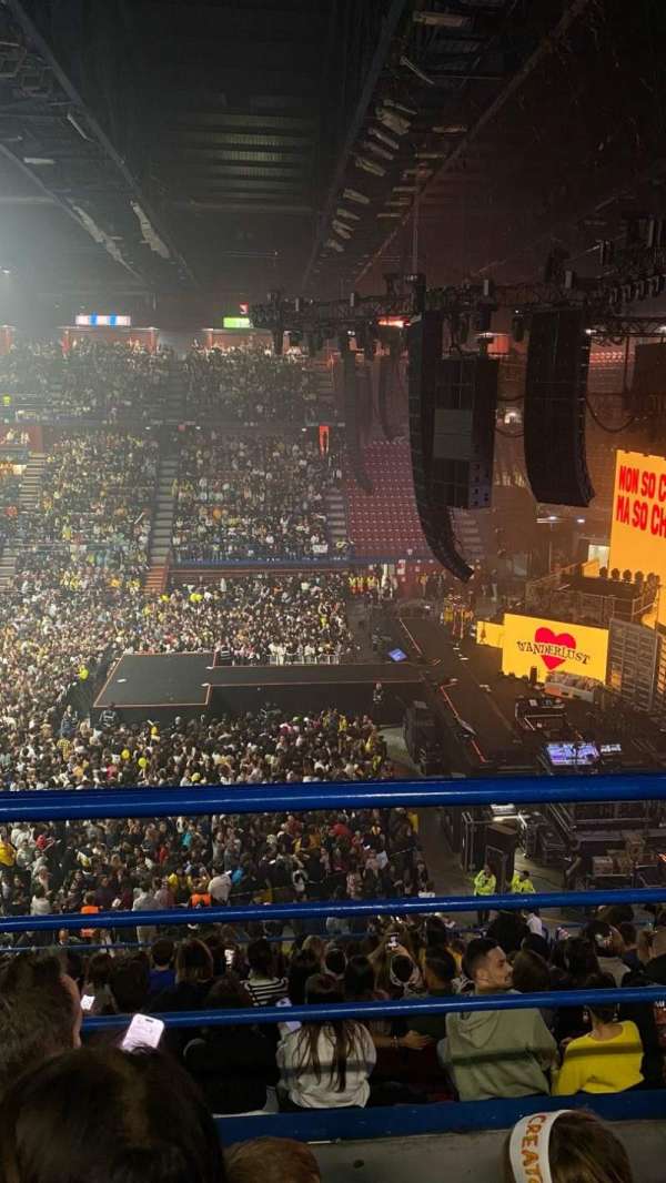 Unipol Arena, block: c19, row: 3, seat: 8