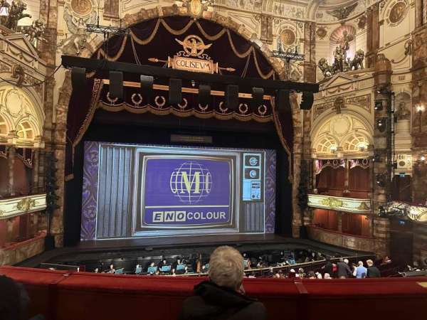 London Coliseum, block: Dress Circle, row: C, seat: 35