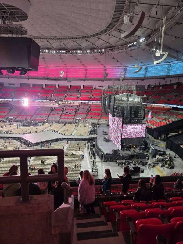 BC Place, block: 438, row: GG, seat: 1