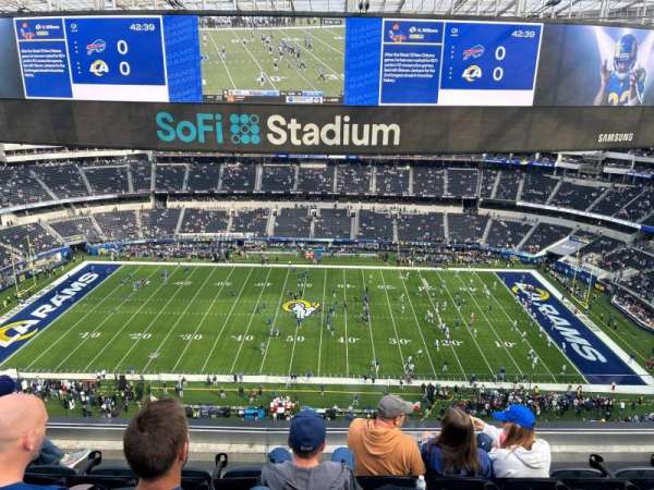 SoFi Stadium, block: 415, row: 5, seat: 11