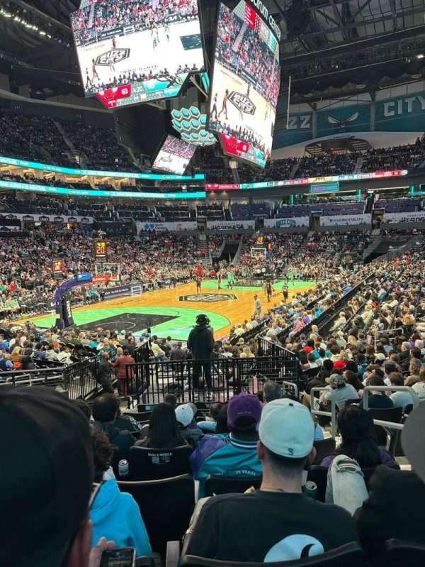 Spectrum Center, block: 116, row: 9, seat: 37