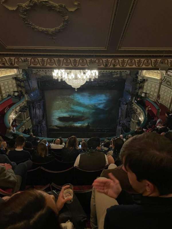 Sondheim Theatre, West End, block: Grand Circle, row: L, seat: 14